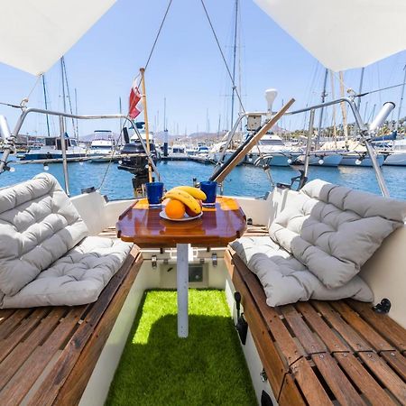 Seaside Chill-Out Stay On A Sail Yacht Puerto Calero Exterior foto
