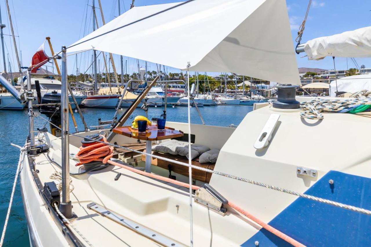 Seaside Chill-Out Stay On A Sail Yacht Puerto Calero Exterior foto