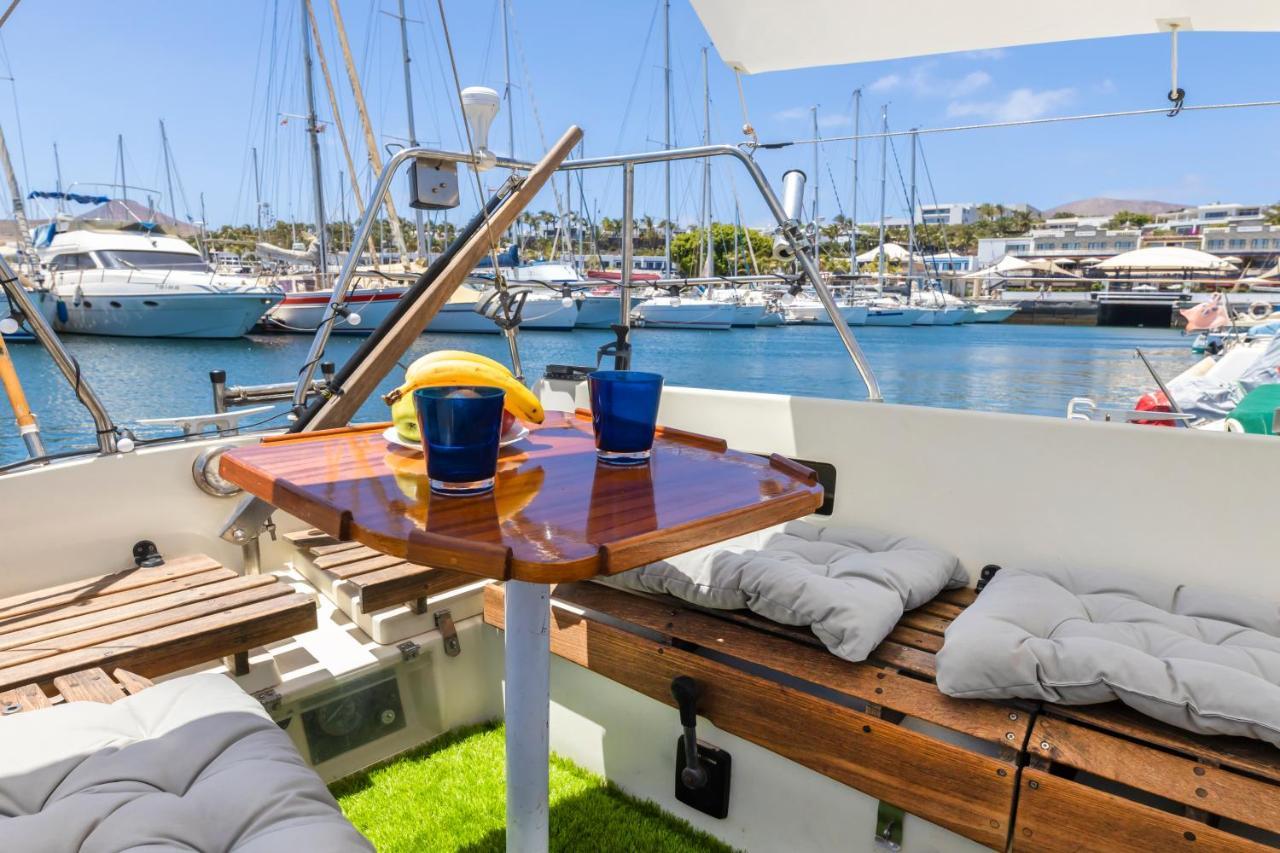 Seaside Chill-Out Stay On A Sail Yacht Puerto Calero Exterior foto