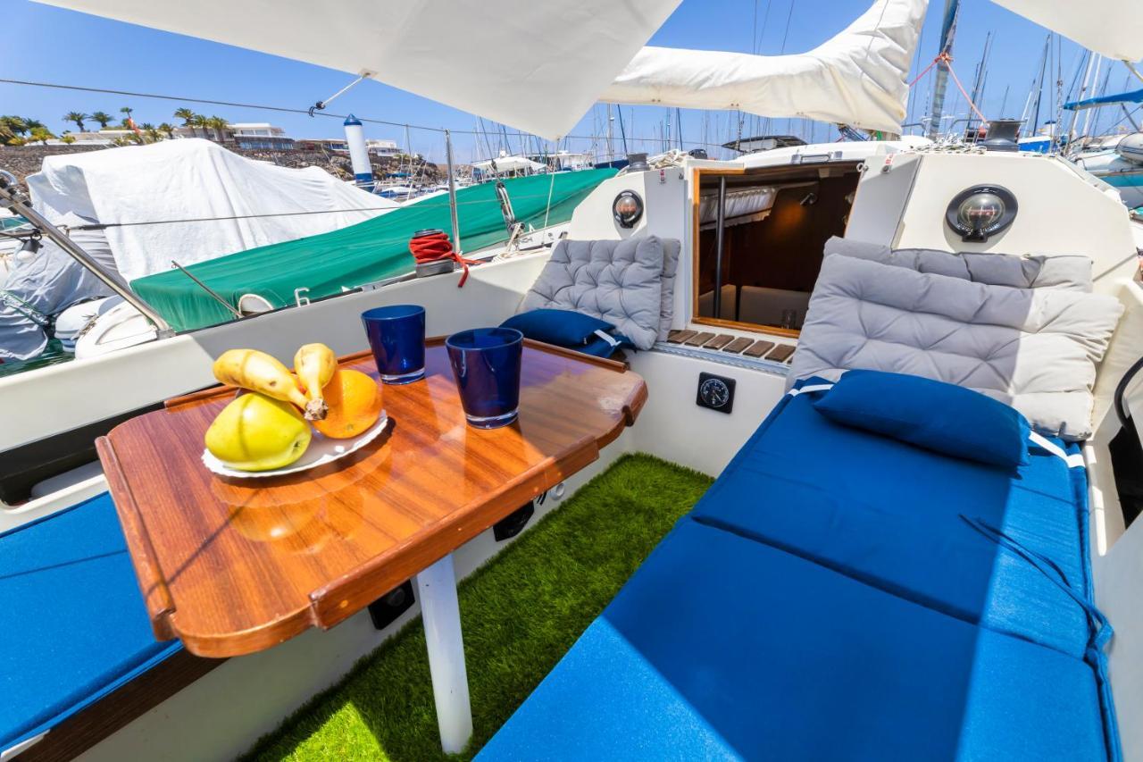 Seaside Chill-Out Stay On A Sail Yacht Puerto Calero Exterior foto